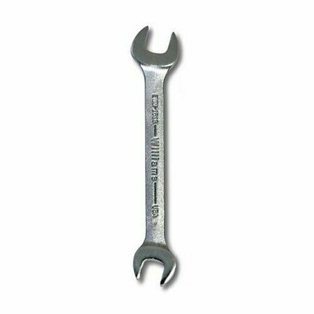 WILLIAMS Open End Wrench, Rounded, 24 x 27 MM Opening, Standard JHWEWM-2427